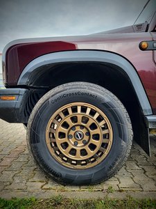 Truck mit Borbet Felgen und Continental Reifen