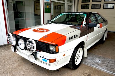 AUDI Quattro ex Pentti Pekkala/Pirjo Rosberg