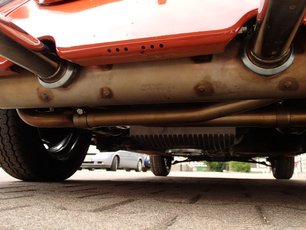 Ansicht des fertigen Käfers von unten