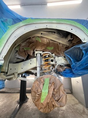 Detailansicht der abgedeckten Radführung