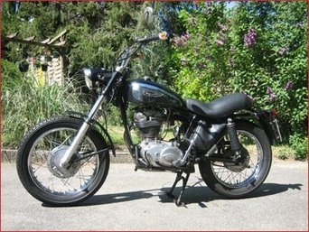 Seitenansicht auf das Endprodukt, mit neuem Glanz in der Sonne